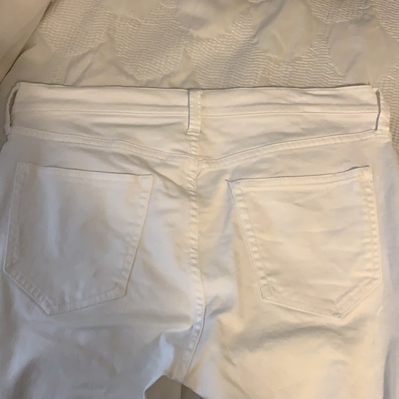 GAP 1969 White Ankle Mid Rise Jeans, 27r - Picture 3 of 7
